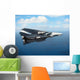 F-14d Tomcat Banks with Wall Decal
