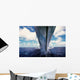 Water-level Bow Battleship Uss Wall Decal