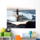 Starboard Bow Attack Submarine Wall Decal