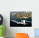 F 22 Raptor Flies Wall Decal