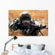 Airman Takes up Firing Wall Decal