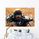 Airman Takes up Firing Wall Decal