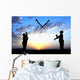 Two Staff Sergeants Perform Wall Decal