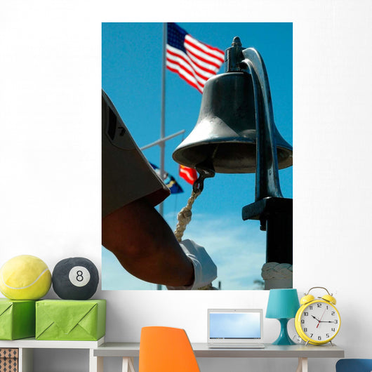 Us Marine Sounds Bell Wall Decal