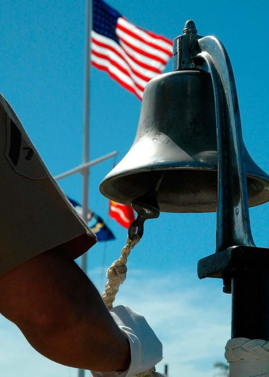 Us Marine Sounds Bell Wall Decal