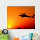Us Army A-64 Apache Wall Decal