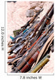Various Weapons Ammunition and Wall Decal
