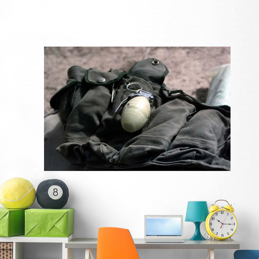 Plastic Body Fragmentation Hand Wall Decal