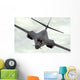 B-1b Lancer Streaks through Wall Decal