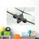 B-1b Lancer Streaks through Wall Decal