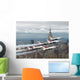 Six F-16 Fighting Falcons Wall Decal
