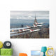 Six F-16 Fighting Falcons Wall Decal