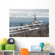 Six F-16 Fighting Falcons Wall Decal