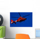 Coast Guard Helicopter Wall Decal