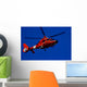 Coast Guard Helicopter Wall Decal