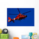 Coast Guard Helicopter Wall Decal