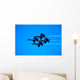 Blue Angels Flying Formation Wall Decal