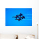 Blue Angels Flying Formation Wall Decal