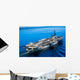 Aircraft Carrier Calm Water Wall Decal