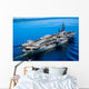 Aircraft Carrier Calm Water Wall Decal