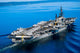 Aircraft Carrier Calm Water Wall Decal
