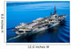 Aircraft Carrier Calm Water Wall Decal