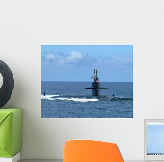 Fast Attack Submarine Uss Wall Decal