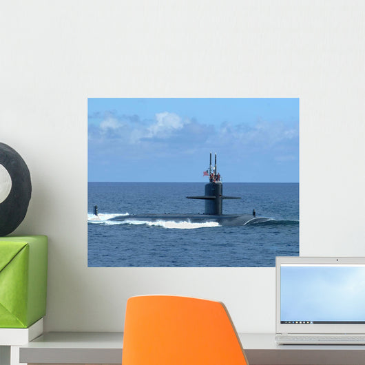 Fast Attack Submarine Uss Wall Decal