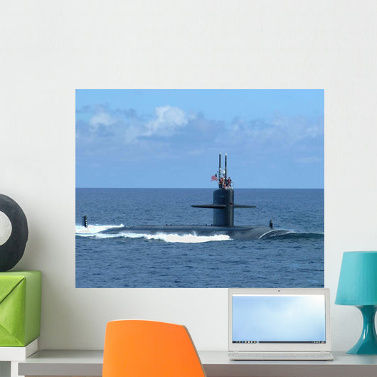 Fast Attack Submarine Uss Wall Decal
