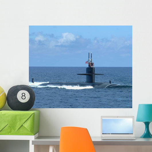 Fast Attack Submarine Uss Wall Decal