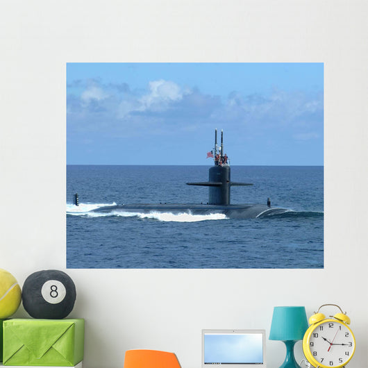Fast Attack Submarine Uss Wall Decal