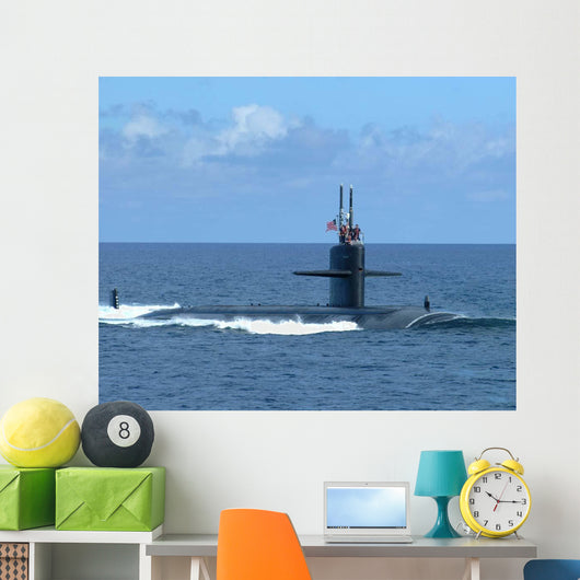 Fast Attack Submarine Uss Wall Decal