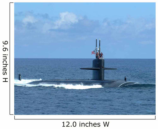 Fast Attack Submarine Uss Wall Decal