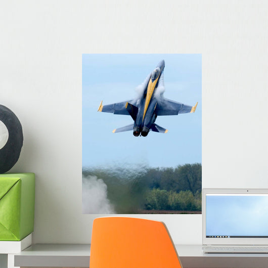 Lead Solo Pilot Blue Wall Decal Design 2