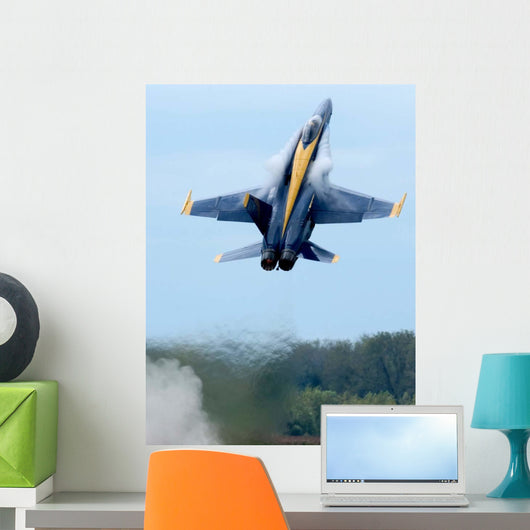 Lead Solo Pilot Blue Wall Decal Design 2