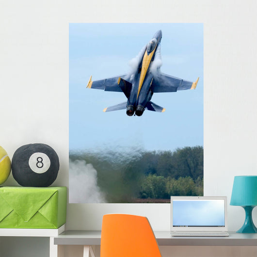 Lead Solo Pilot Blue Wall Decal Design 2