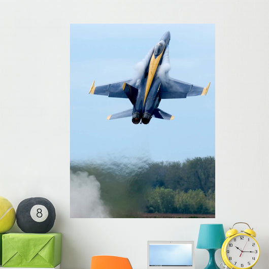Lead Solo Pilot Blue Wall Decal Design 2