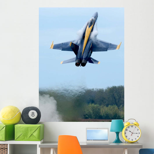Lead Solo Pilot Blue Wall Decal Design 2