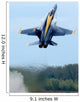 Lead Solo Pilot Blue Wall Decal Design 2