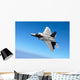 F A-22 Raptor Banks Wall Decal