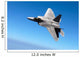 F A-22 Raptor Banks Wall Decal
