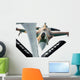 F-16 Fighting Falcon Approaches Wall Decal