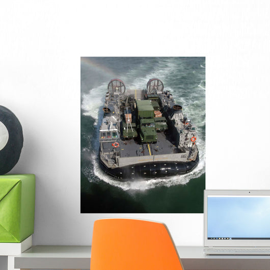 Landing Craft Air Cushion Wall Decal Design 5