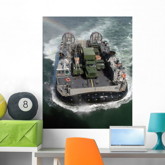 Landing Craft Air Cushion Wall Decal Design 5
