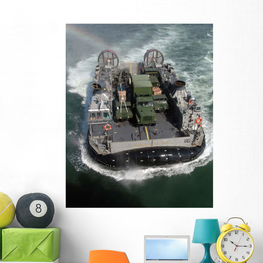 Landing Craft Air Cushion Wall Decal Design 5