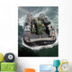 Landing Craft Air Cushion Wall Decal Design 5
