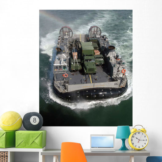 Landing Craft Air Cushion Wall Decal Design 5