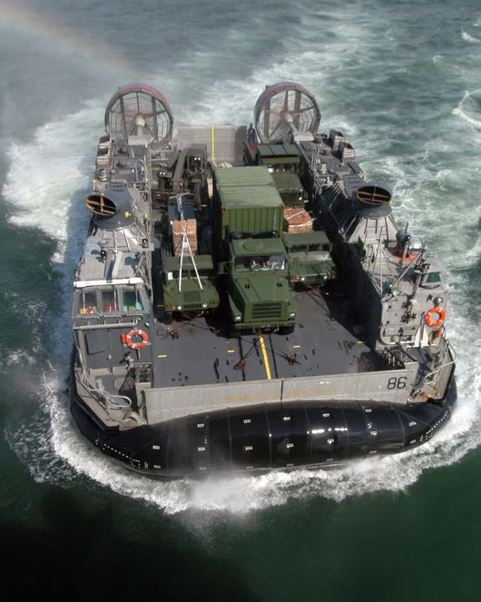 Landing Craft Air Cushion Wall Decal Design 5