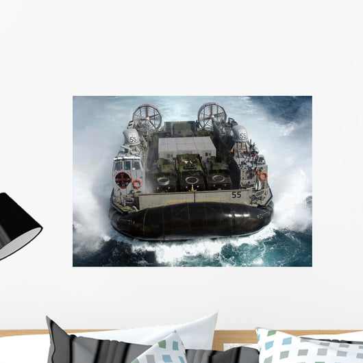Landing Craft Air Cushion Wall Decal Design 4