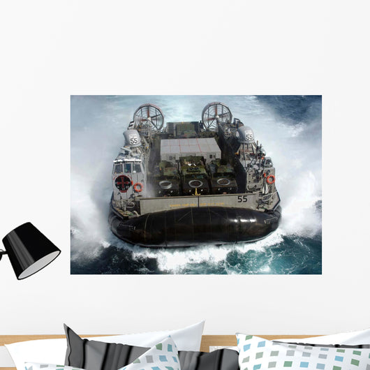 Landing Craft Air Cushion Wall Decal Design 4
